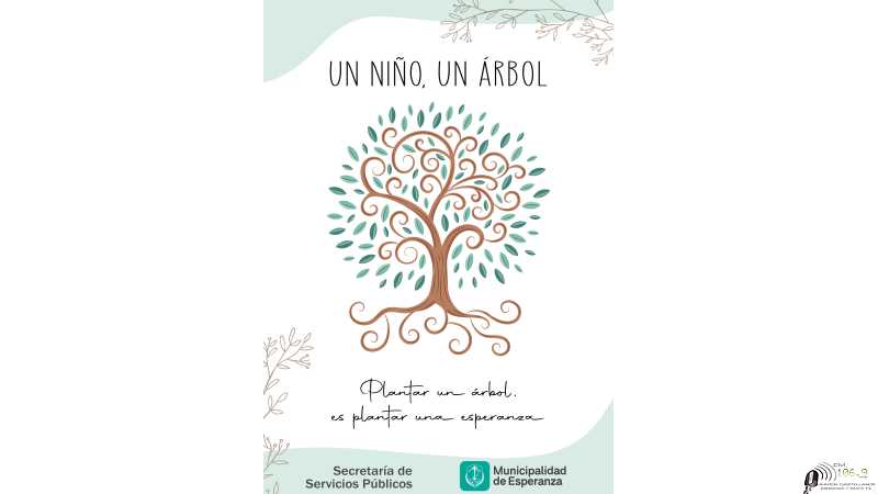 Programa un árbol por un niño en conmemoración del Día Mundial del Medio Ambiente
