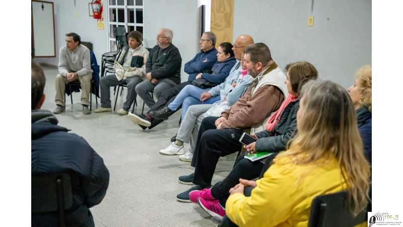 Estamos trabajando junto a los vecinos sobre temas de seguridad