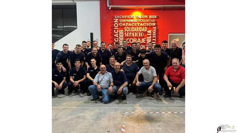 Bomberos Voluntarios festejo su aniversario