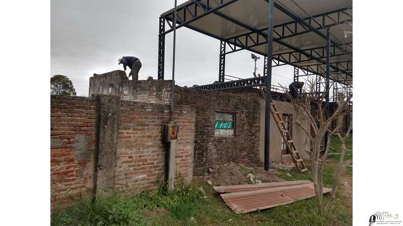 Club San Lorenzo continua con ampliación de vestuarios y gimnasio