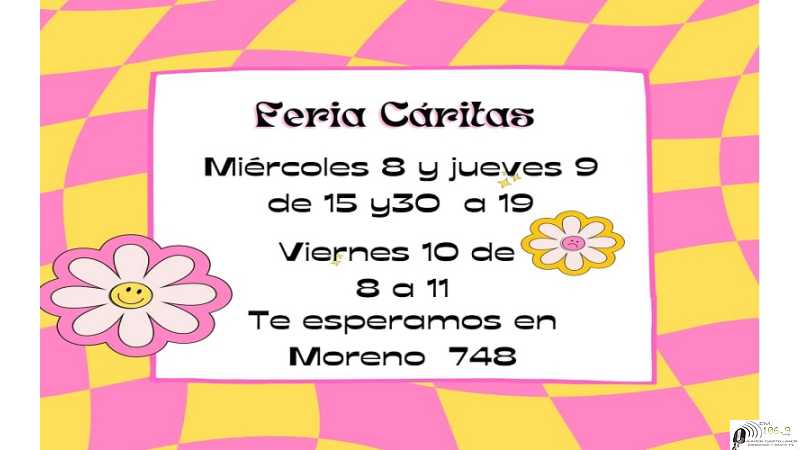 Feria de articulos varios en Carita Barrio Sur Moreno 748