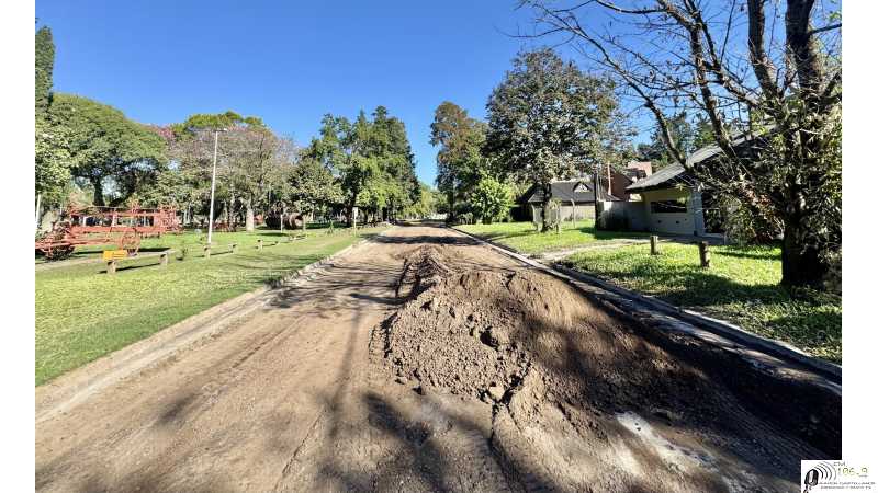 Avanzan las obras en calle Maestro Donnet, entre Maipú y Gadda