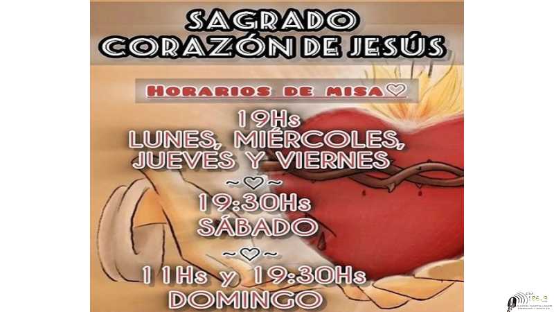 Horarios Capilla Sdo Corazón horarios misas en la semana