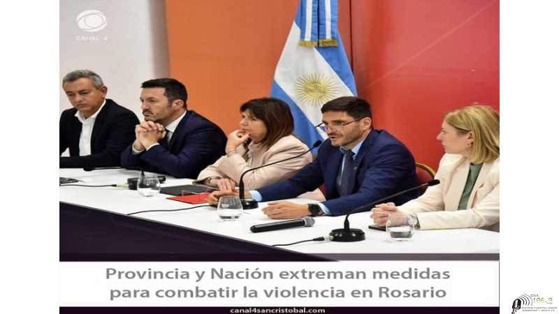 Lucha contra las bandas narcocriminales en la ciudad de Rosario.