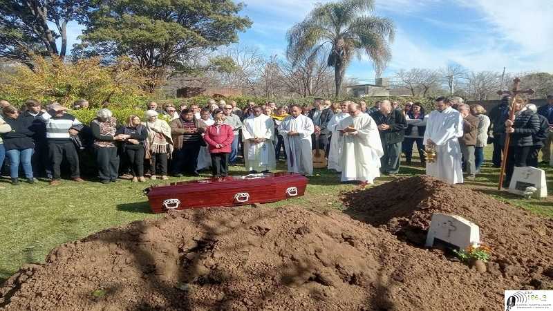Hoy lunes 20 de junio se le dio el último adiós al Hno Alberto 