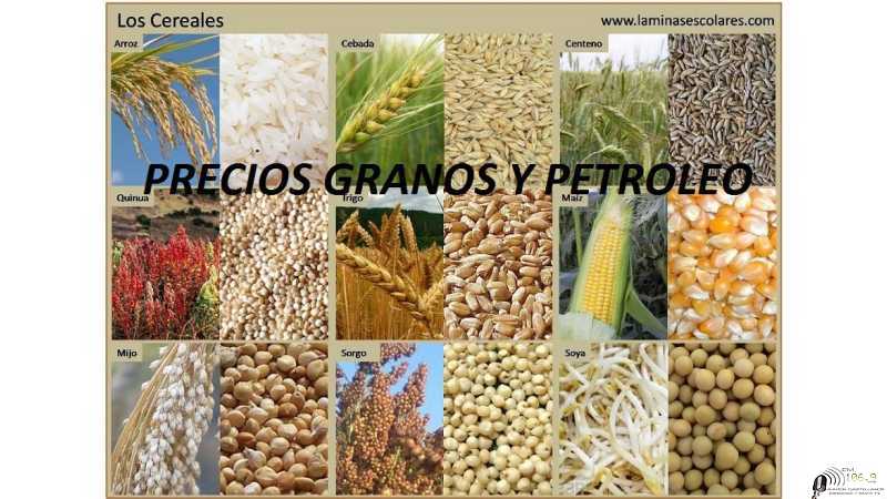 Cotizaciones de granos varios en Rosario 24 marzo 2023