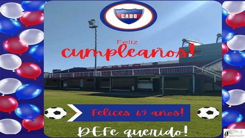 Feliz aniversario Club Defensores del Oeste de Esperanza