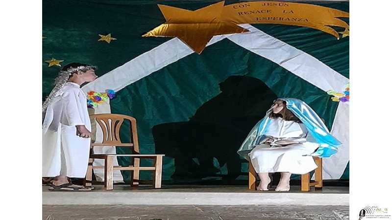 En Capilla San Cayetano se disfruto del Pesebre viviente( ver 27 fotos)