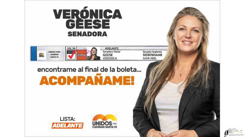 Veronica Geese nos brinda un video sobre el Dto Las Colonias
