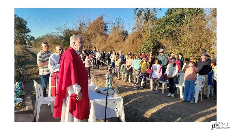 Parroquia Inmaculado Corazón de Marìa organizó peregrinación a la Cruz del Sur, colocada allí por los primeros colonos ( ver 45 fotos)