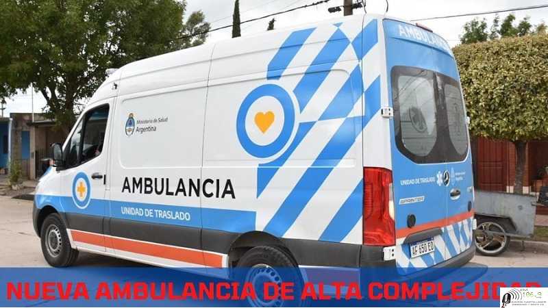 SAMCo.Sarmiento recibio nueva unidad Mercedes Benz, modelo sprinter, año 2022 y de alta complejidad (ver 10 fotos)