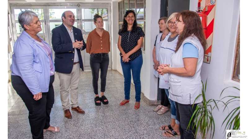 Müller: “Vamos a continuar colaborando con provincia para garantizar una educación de calidad en las escuelas”