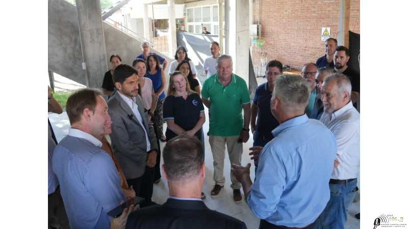 Una obra clave para la seguridad vial: Pullaro inauguró la rotonda en el cruce de las rutas provinciales Nº 70 y 68-S en Humboldt