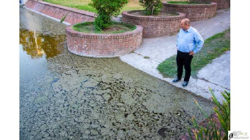 Rodrigo Müller muestra un sector de la ciudad ( En 4 fotos)