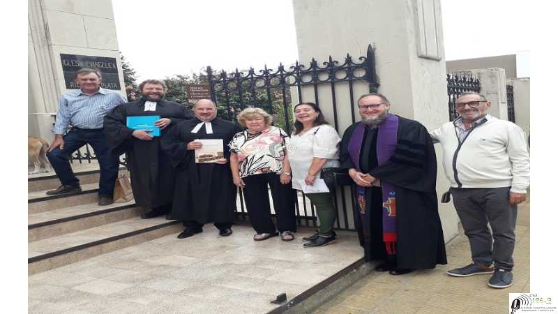 Toma de posesión, en Iglesia Evangelica del Rio de la Plata el Pastor Sergio Schmidth.(ver aqui 10 fotos)