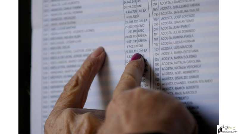 Aqui podes verificar si figuras en el padrón electoral de Sta Fe