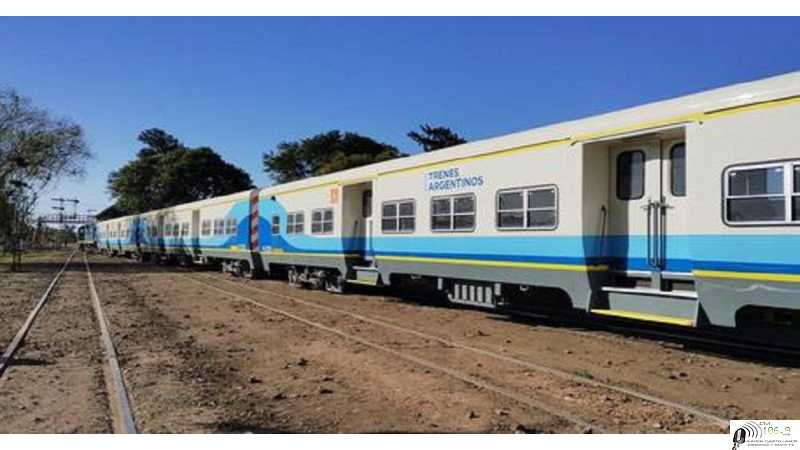 Arribaron a Laguna Paiva los coches que permitirán realizar las pruebas para la puesta en marcha del tren