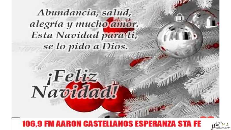 Quienes hacemos radio y Pagina web fm 106.9 Aaron Castellanos saludamos y damos las gracias FELIZ NAVIDAD