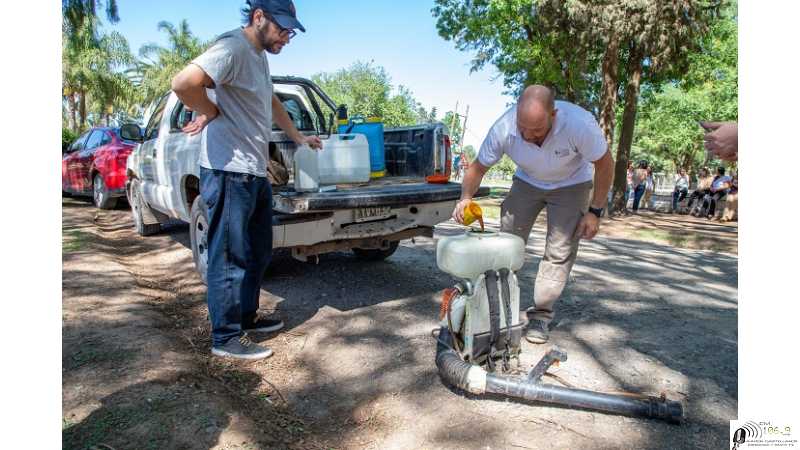 Dengue pusimos en marcha el operativo estratégico de descacharros domiciliarios (VER AQUI 6 FOTOS)