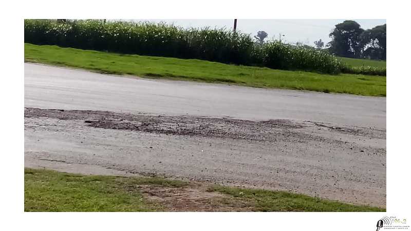 Se necesita reparar ruta 70 ingreso a Humboldt frente a la feria y desvio a Grutly