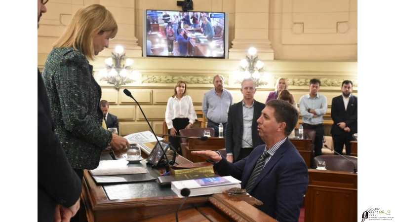 Un nuevo año en el que mis pares me distinguen con el cargo de Presidente Provisional del Senado Ruben Pirola