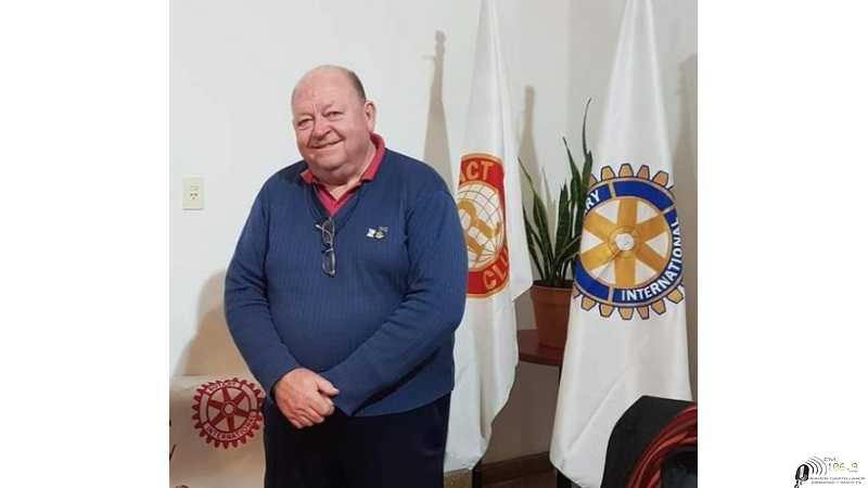 Con profundo dolor Rotary Club Esperanza comunica el fallecimiento de su socio Raúl Jungues