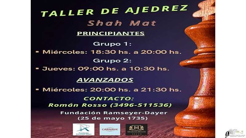 La Fundación Ramseyer Dayer ofrece cursos para aprender Ajedrez