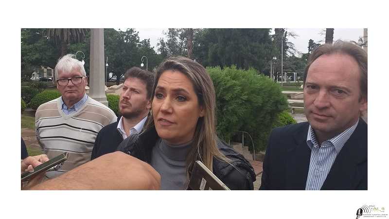 La Senadora Radical Carolina Losada visito Esperanza como candidata a Gobernadora