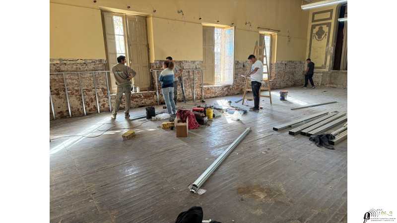 Avanza la puesta en valor de la Asociación Italiana de Socorros Mutuos Pilar con el acompañamiento del senador Rubén Pirola 6 FOTOS
