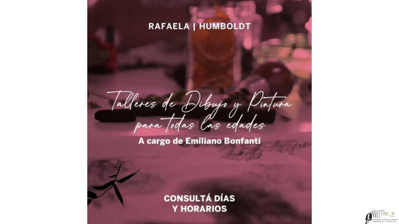 Ya están activos los Talleres de Dibujo y Pintura! con Emiliano Bonfanti Inscripciones abiertas todo el año.