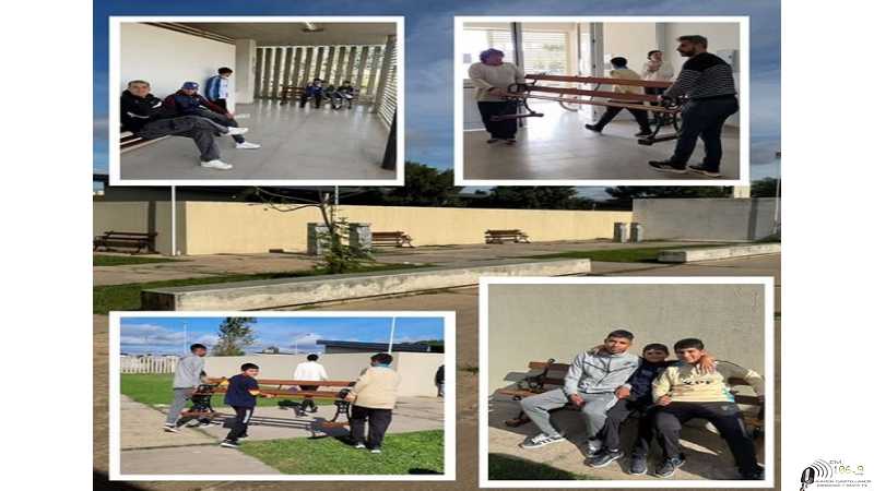 Un banco puede ser mucho más que un lugar para sentarse, E.E.S.O. 715 