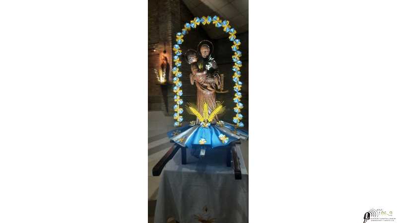 Novena a San Cayetano domingo 30 julio pedimos por los trabajadores. 19y45 hs rezó del santo rosario. Misa: 20y30 hs