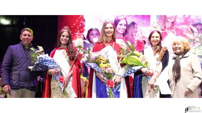 Dahiana Mailler es la nueva soberana de la Fiesta Nacional del Agricultor, es de Santo Tomé (ver fotos del acto)