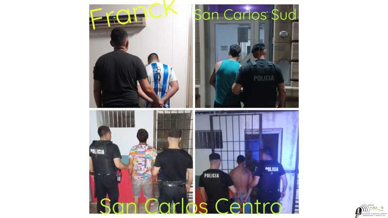 Policiales varias del Dto Las Colonias 12-12-2022