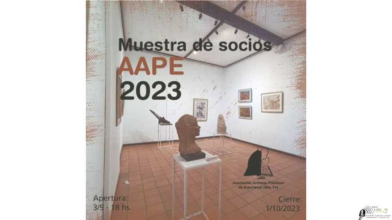 Muestra de Socios 2023 en Museo de Arte Héctor Borla, domingo 3 de setiembre a las 18 hs,