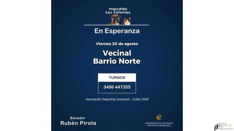 Castraciones Viernes 30 de Agosto Barrio Norte