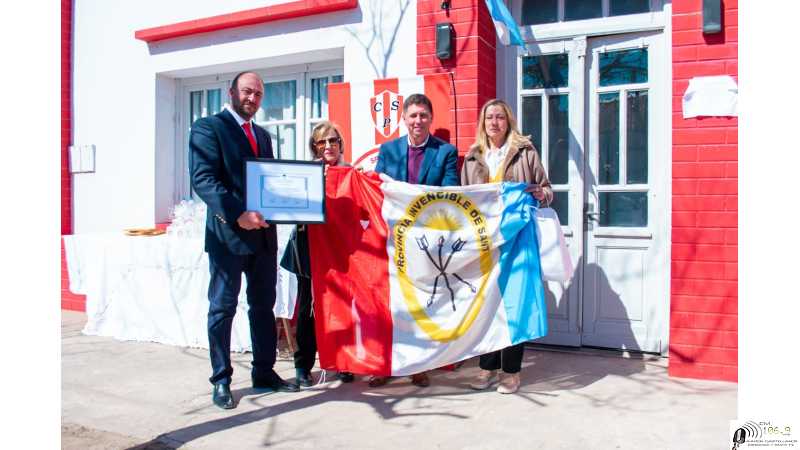 Pirola destacó una construcción pionera: 