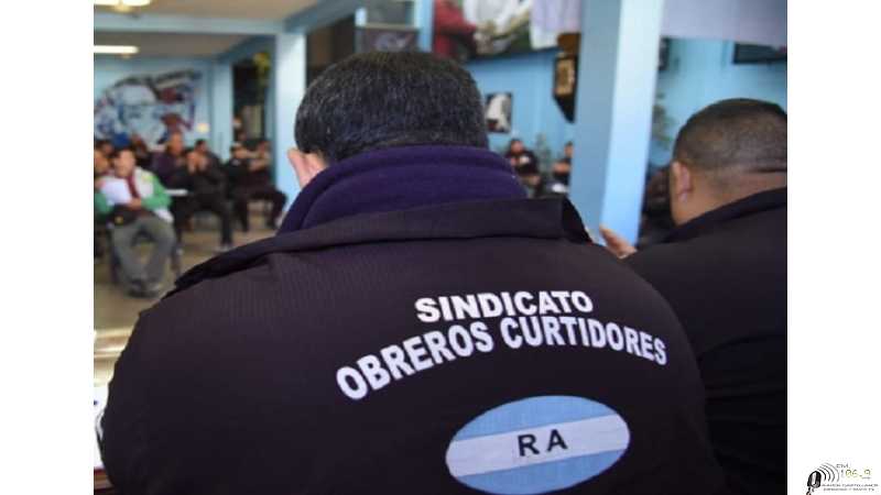 Recién terminó la reunión paritaria.del gremio curtidores de cuero