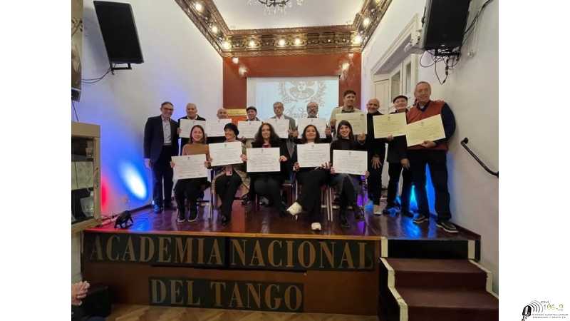 Jorge Omar Volpe Stessens fue designado miembro honorario de la Academia Nacional del tango. ver video