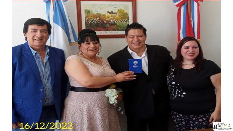 En Sta Fe hoy se casó Carlitos Román, su amigo Adrian Vargas fue padrinó (Ver mas fotos)