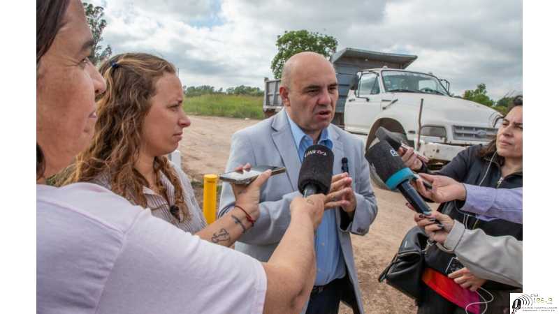 Con más de 115 milímetros de lluvia en 24 horas, “el sistema hídrico respondió correctamente”, afirmó Rodrigo Müller