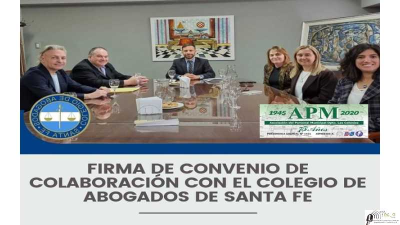El Secretario General de APM, Dario Demaria, firmó un convenio de colaboración para que el CASF brinde capacitaciones