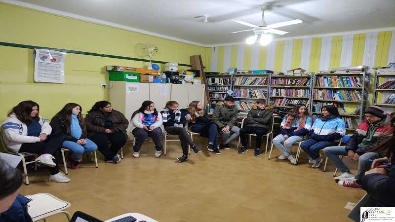 Iniciaron los Talleres sobre Bullyng que organizan Cammisi y los jovenes Radicales