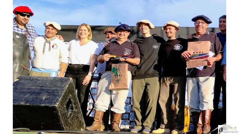 Los 4 Ases asadores de Esperanza estuvieron participando en certamen de San Justo