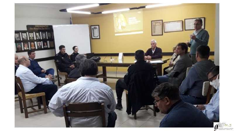 Se reunio la Comisión de Seguridad del Cabildo Abierto en la Sociedad Rural de Las Colonias 
