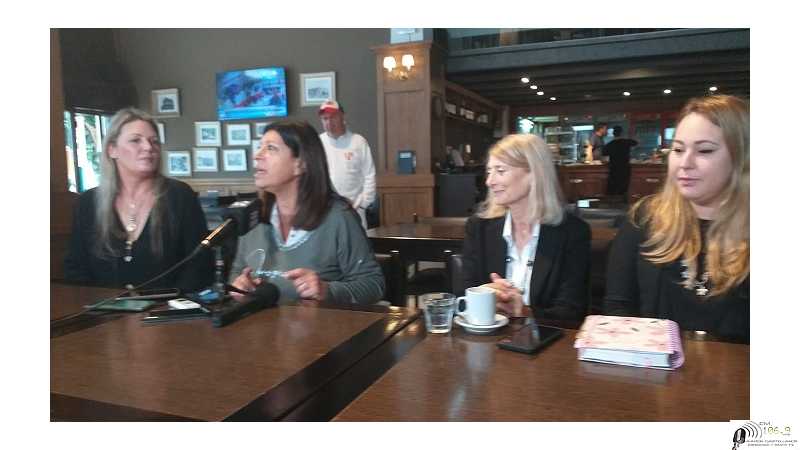 Visitó Esperanza la precandidata a diputada provincial Clara García