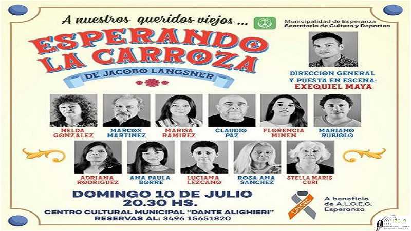 Teatro 10 de Julio a beneficio de ALCEC 