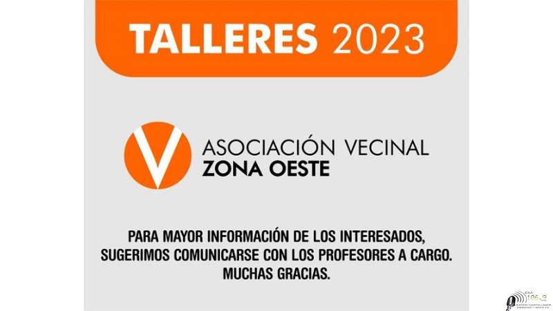 Vecinal Oeste les ofreces distintos cursos VER LAS POSIBILIDADES