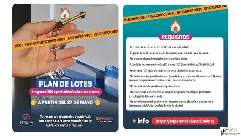 #Vivienda El programa 200 oportunidades habitacionales ya está en marcha