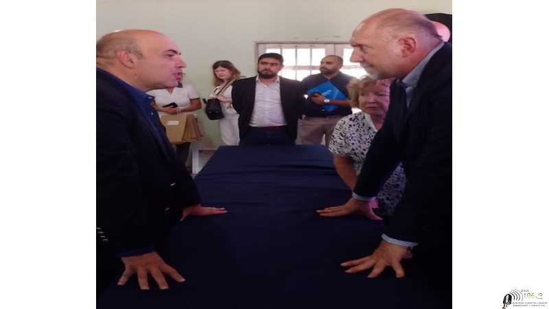 Rodrigo Müller solicitó que la provincia gestione la nueva planta de tratamiento de efluentes cloacales ante el ENOHSA